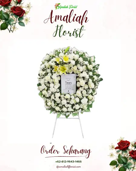 Krans Bunga Duka Indralaya Selatan